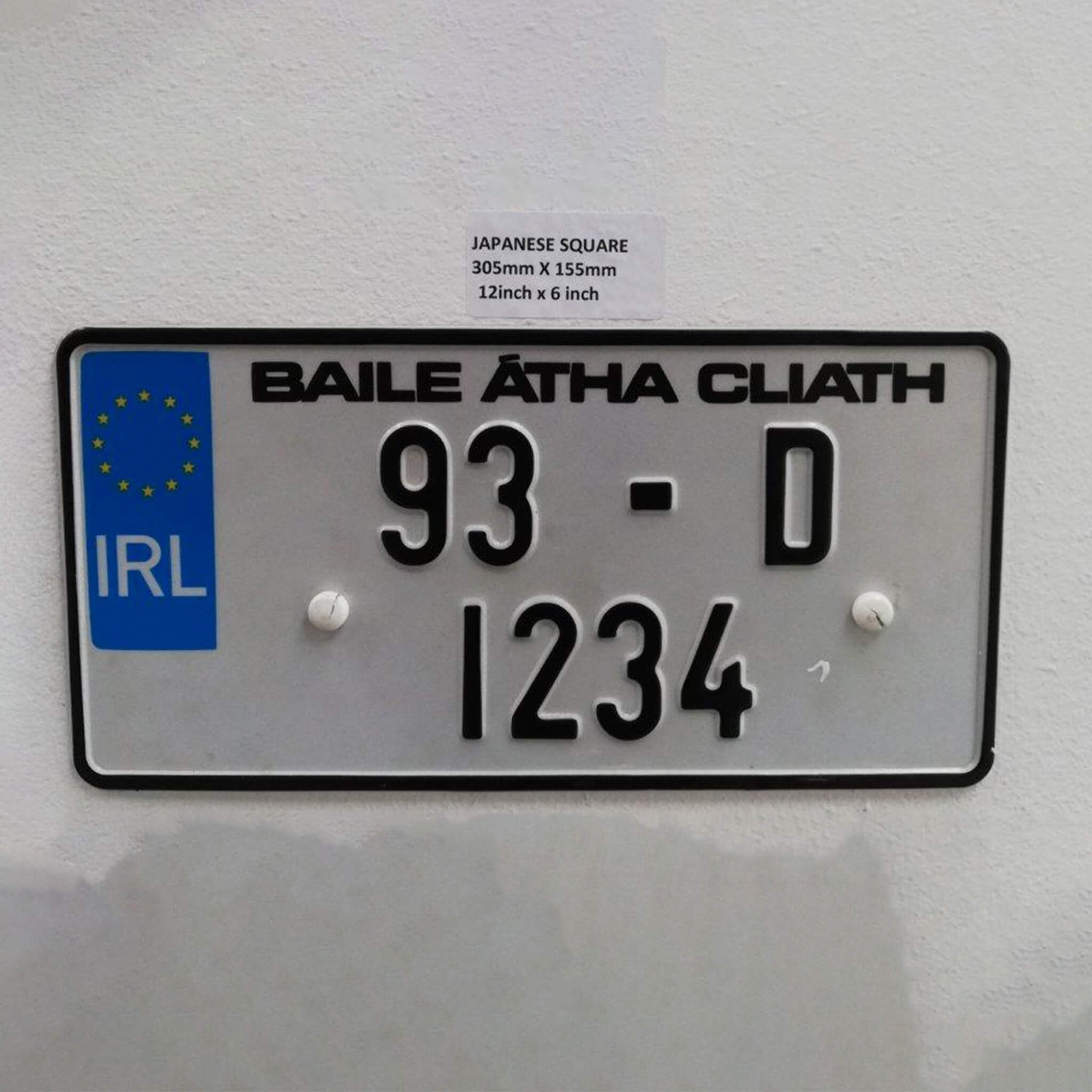 Jap Style Square Euro Pressed Plate