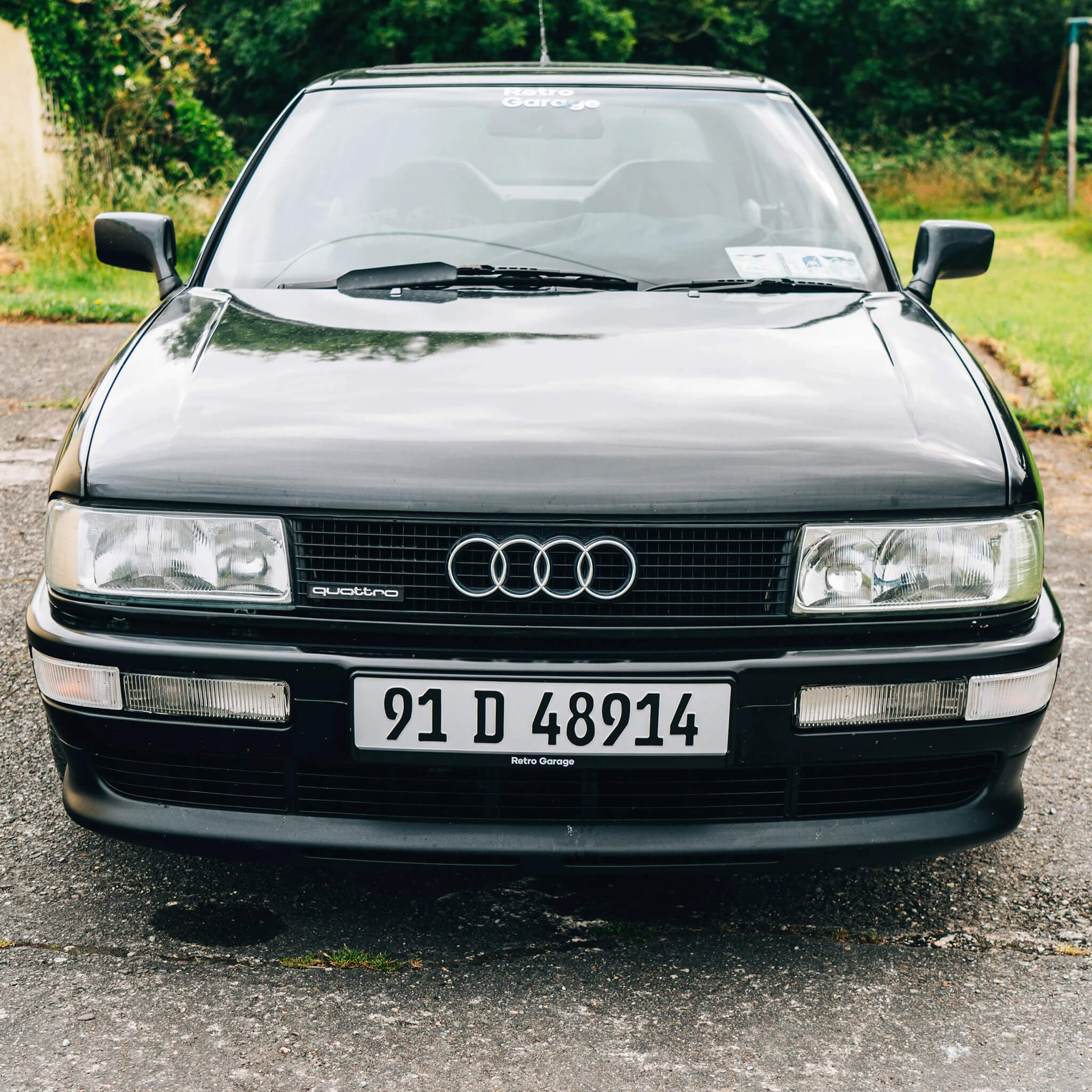 Retro German Pressed Number plate - no euro