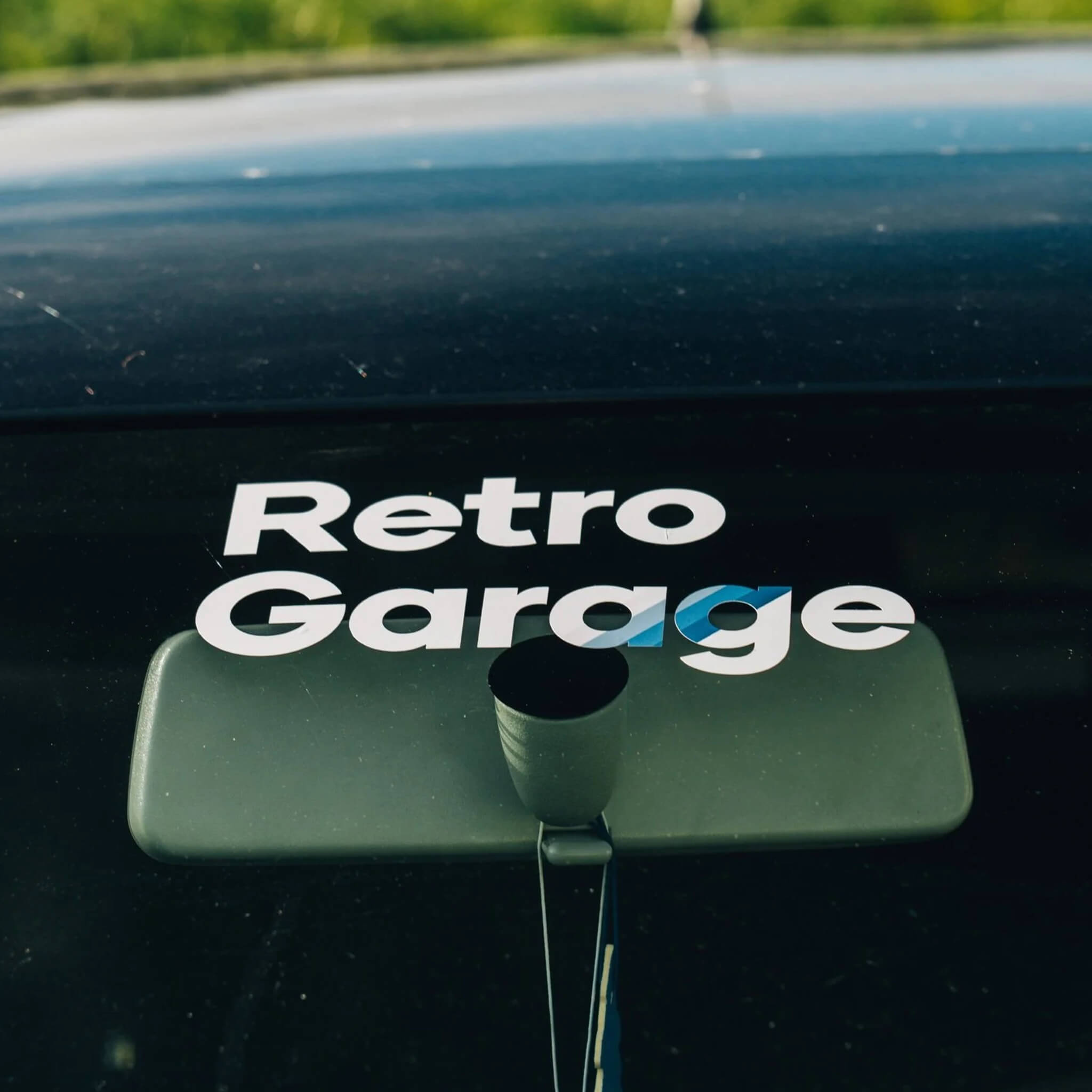 Retro Garage Vinyl Sticker