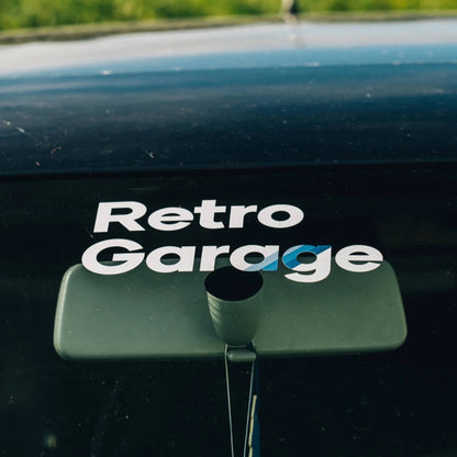 Retro Garage Vinyl Sticker