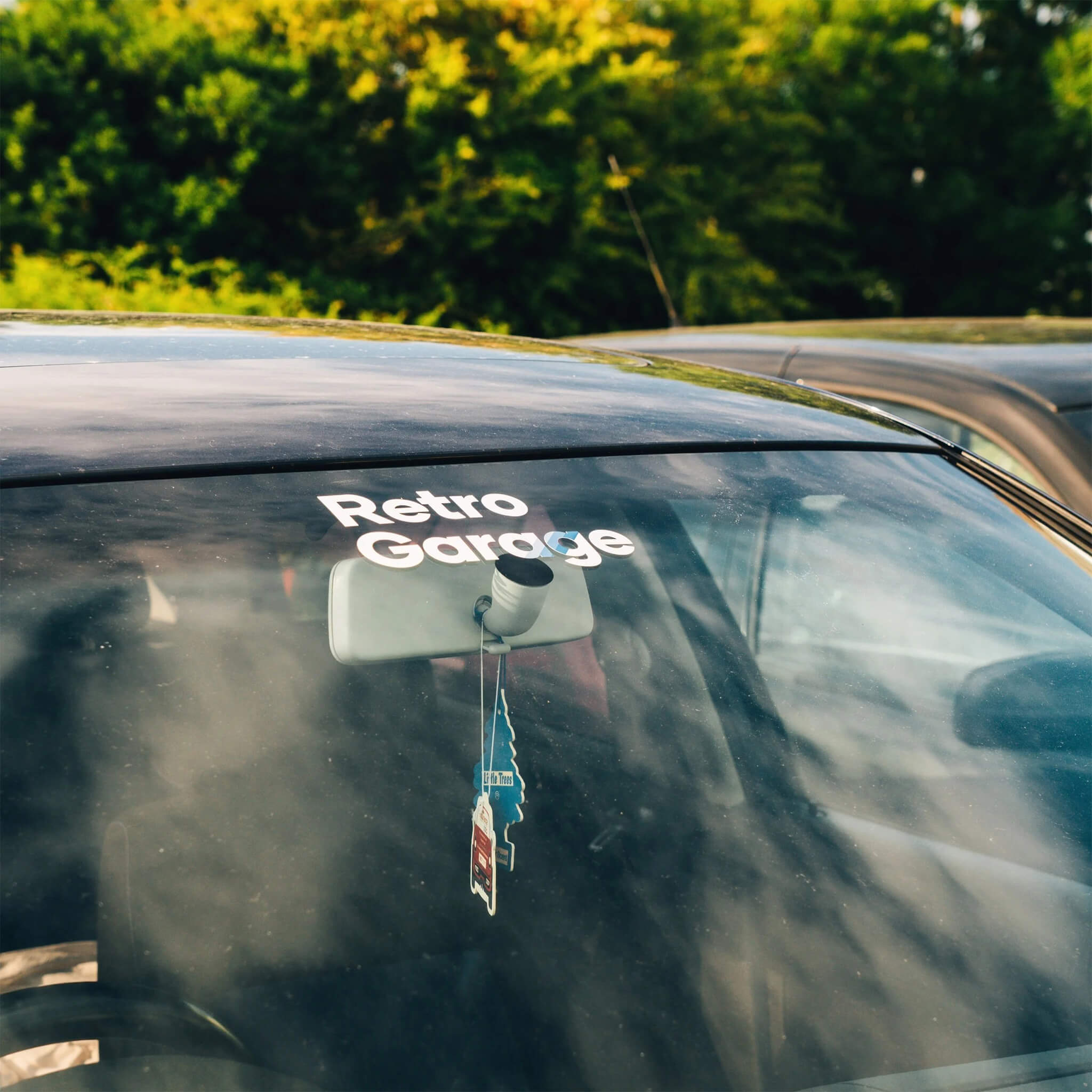 Retro Garage Vinyl Sticker