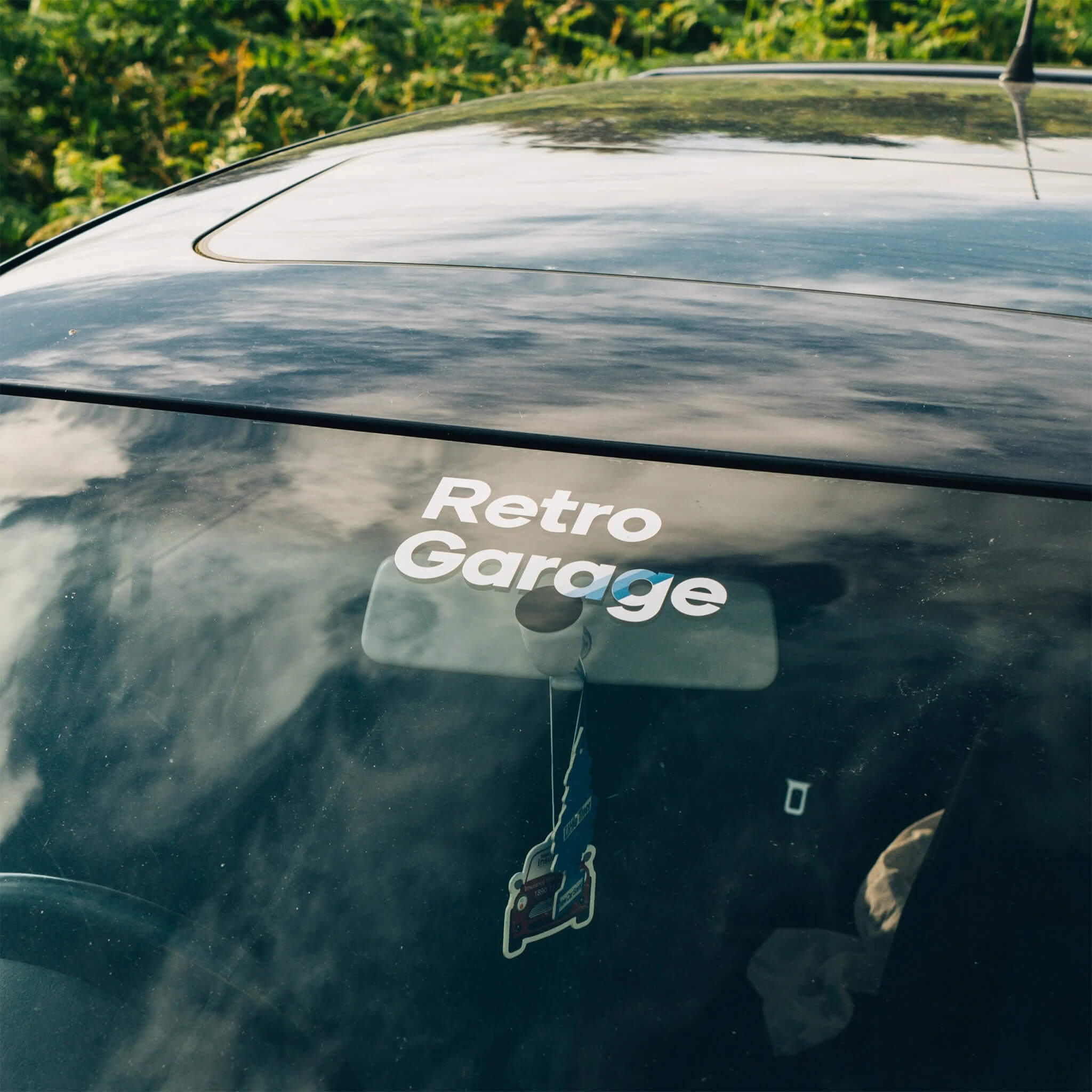 Retro Garage Vinyl Sticker